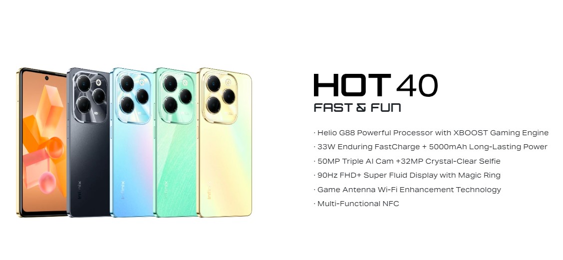 Infinix Hot 40 Price in Pakistan