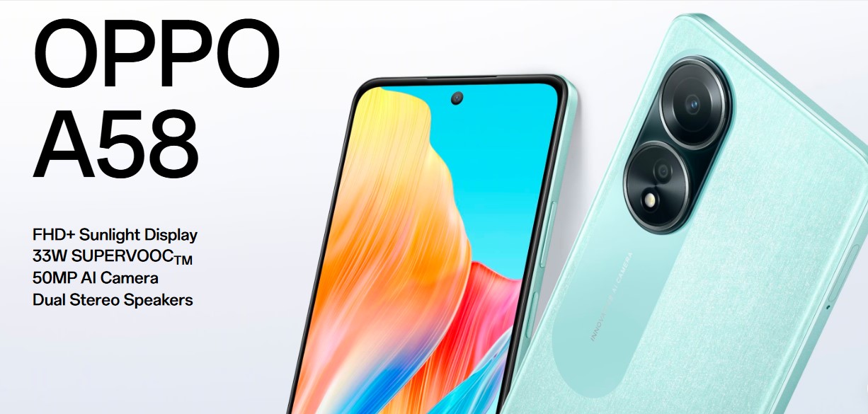 Oppo A58 Price in Pakistan