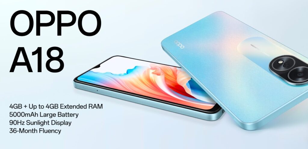 Oppo A18 Price in Pakistan