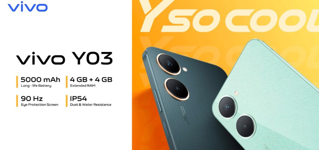 Vivo Y03 price in Pakistan